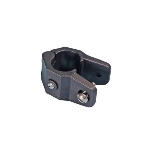 CARVER A5469UB-02 Round Tube Bimini Top Kit with Nylon Fittings, Jet Black Sunbrella