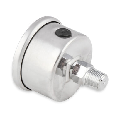 MR GASKET 1564 Mr. Gasket - 1564 Fuel Block with 0-15 PSI Liquid Filled Pressure Gauge, 1.500 in.