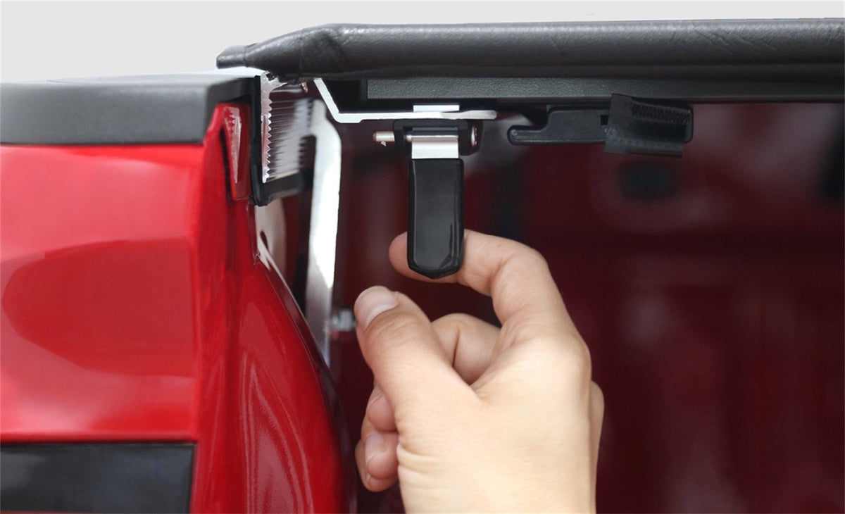 ACCESS 22020329 Access 22020329 TonnoSport Roll-Up Tonneau Cover fits 2014-2018 Sierra Silverado 1500 6'6" Bed | Easy Installation | Long Lasting Durability | Protects from Water, Snow & Dust