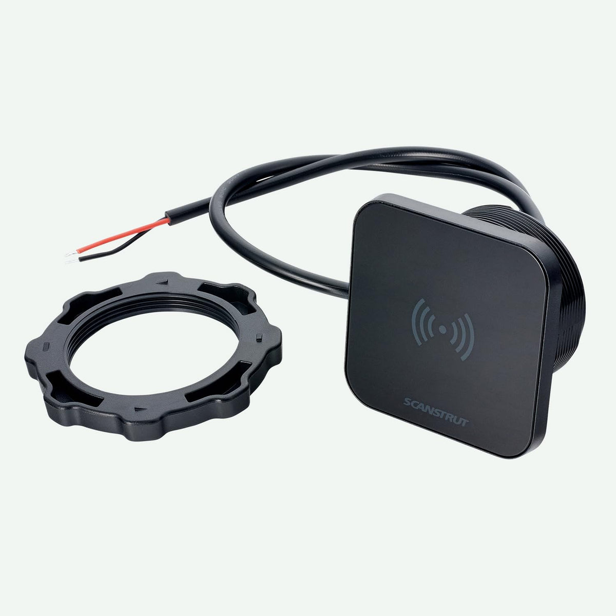 SCANSTRUT SC-CW-14G Scanstrut Ultra SC-CW-14G Magnetised Wireless Charger, Qi2 15W Fast Charging, IPX6 Waterproof, MagSafe Compatible, 12/24V DC, Flush Mount for Marine, RV & Outdoor Use
