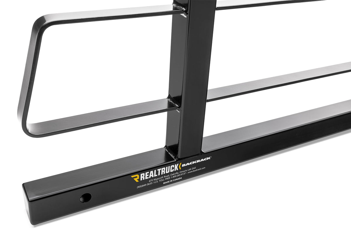 BACKRACK 15003 RealTruck BACKRACK Original Rack Frame Only | Black, No Drill | 15003 | Fits 1999-2006 Chevrolet Silverado 1500/2500/3500; 2007 Chevrolet/GMC Silverado/Sierra 1500 Classic; 2004-2015 Nissan Titan