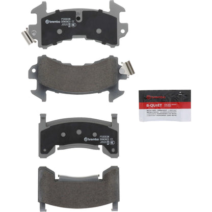 BREMBO P59063N Brembo P59063N Premium Ceramic Front Disc Brake Pad Set BUICK/CADILLAC/CHEVROLET/GMC/PONTIAC OE# 12321426