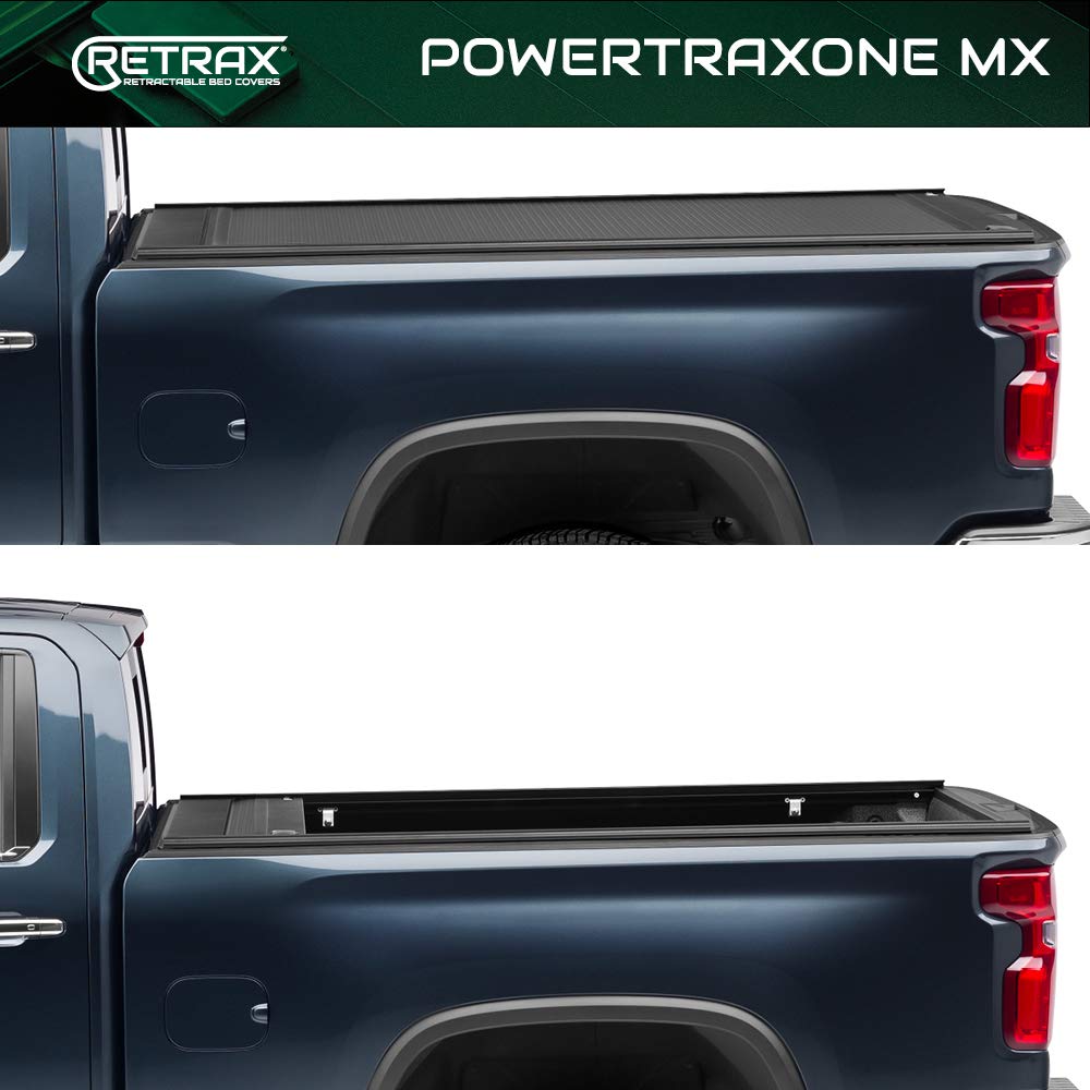 RETRAX 70860 RealTruck Retrax PowertraxONE MX Retractable Truck Bed Tonneau Cover | 70860 | Fits 2022 - 2025 Toyota Tundra w/o Deck Rail System 5' 7" Bed (66.7")