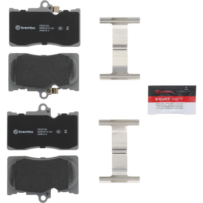 BREMBO P83072N Brembo P83072N Premium Ceramic Front Disc Brake Pad Set LEXUS/TOYOTA/TOYOTA (FAW) OE# 0446530500