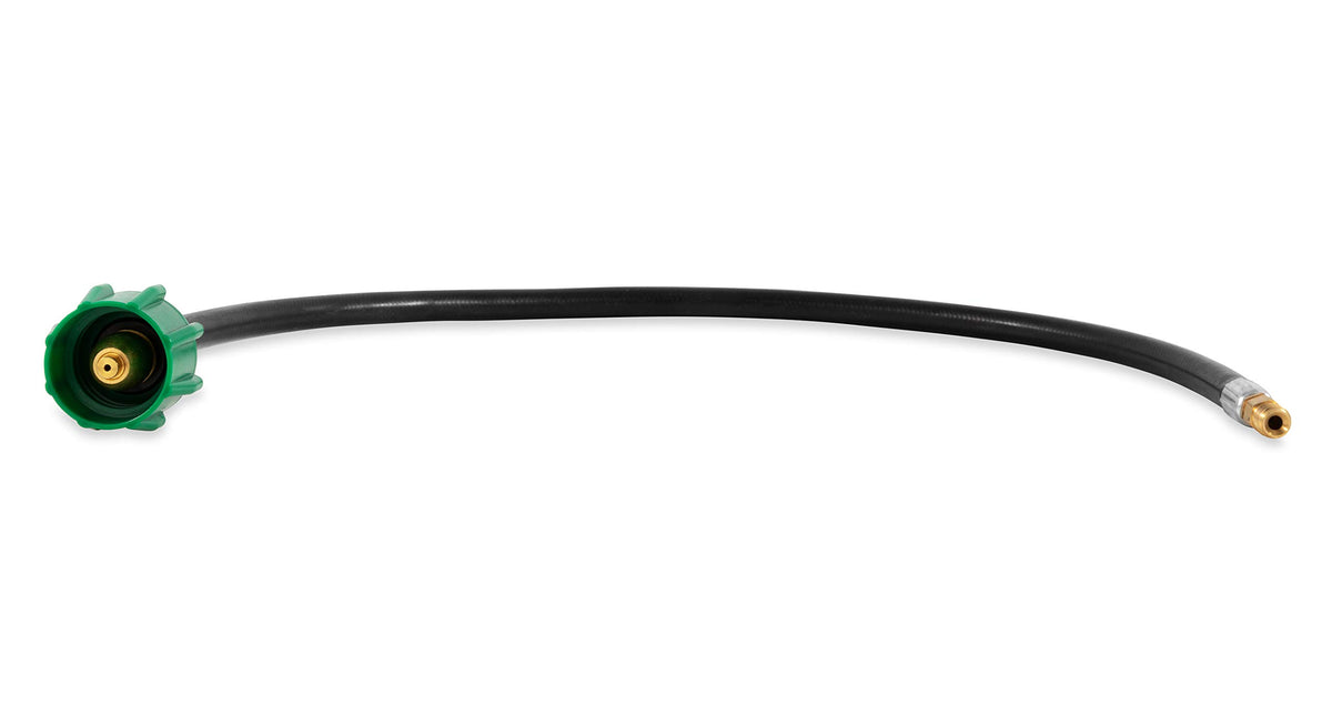 CAMCO 59153 Camco 24" Pigtail Propane Hose Connector - Connects Propane Cylinder To a RV or Trailer Propane Regulator - Provides Thermal Protection and Excess Flow Protection (59153)