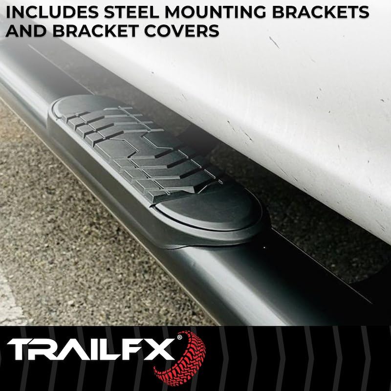 TRAILFX A8244B Trailfx A8244B 6'' OVAL NERF BAR BLK