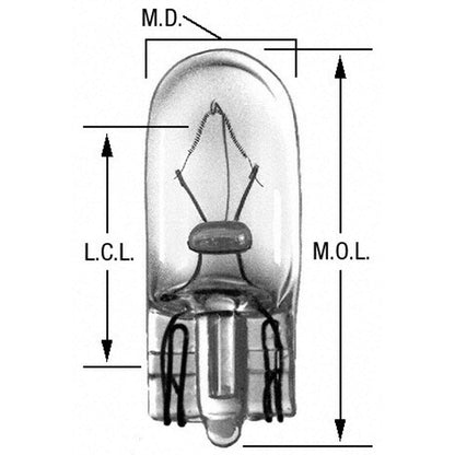 WAGNER 193 Wagner Lighting 193 Standard Multi-Purpose Light Bulb Box of 10