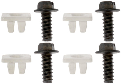 DORMAN 785-126 Dorman 785-126 License Plate Fasteners- 1/4 in. x 5/8 in., 8 Pack