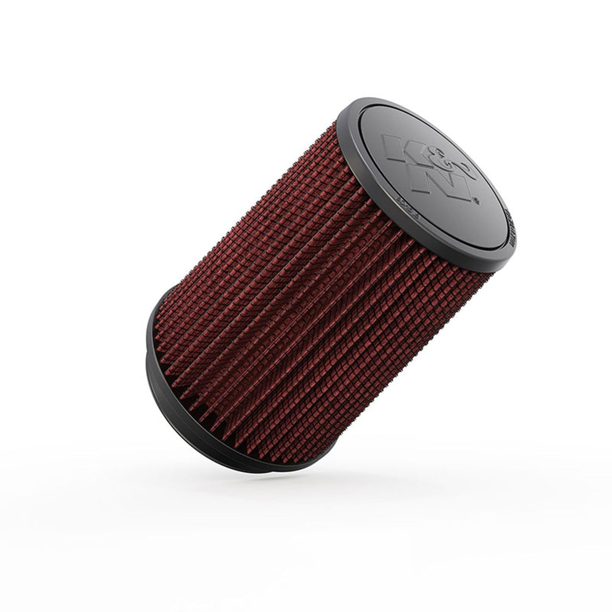 K&N FILTER RU-2590 K&N High-Flow Original Lifetime Universal Clamp-On Air Filter: High Performance, Premium, Washable: Flange Diameter: 4 In, Filter Height: 7 In, Flange Length: 0.625 In, Shape: Round Tapered, RU-2590