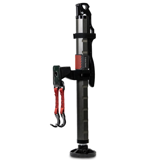 GO RHINO XG-RJ50030B Go Rhino El Gato EG1 Hydraulic Jack - Wheel Strap Hook | Mild Steel, Black | XG-RJ50030B