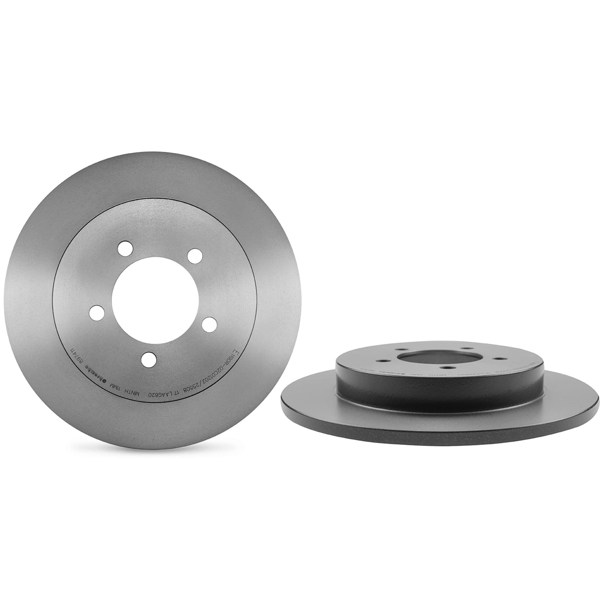 BREMBO 09B55111C02 Brembo 09.B551.11 UV Coated vented Front Brake Rotor HYUNDAI/HYUNDAI (BEIJING)/KIA/KIA (DYK)/NAZA OE# 517123K010