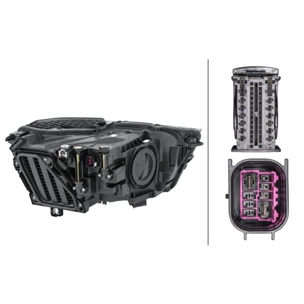 Hella 354870111 HLMP LED LH SAE W/DRL SIGNATURE AUDI Q3