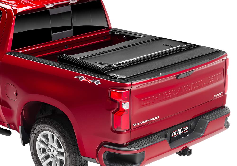 TRUXEDO 764301 RealTruck TruXedo Deuce Hybrid Truck Bed Tonneau Cover | 764301 | Fits 2022-2024 Toyota Tundra w/Rail System 6' 7" Bed (78.7")