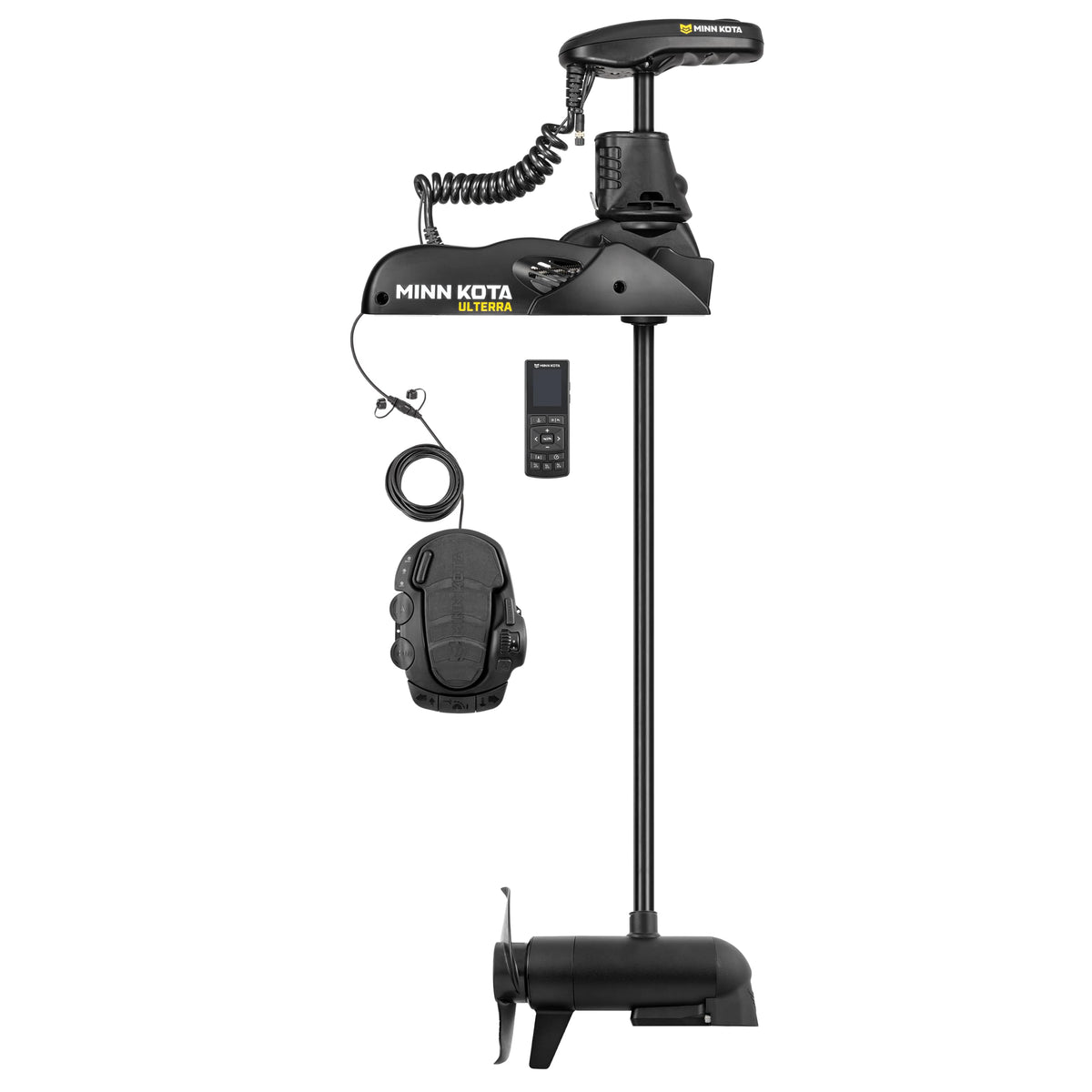 MINN KOTA 1358971 Minn Kota Ulterra Bow-Mount Electric Trolling Motor with MEGA Down Imaging – 80 Lb. Thrust, 60 In. Shaft, Freshwater