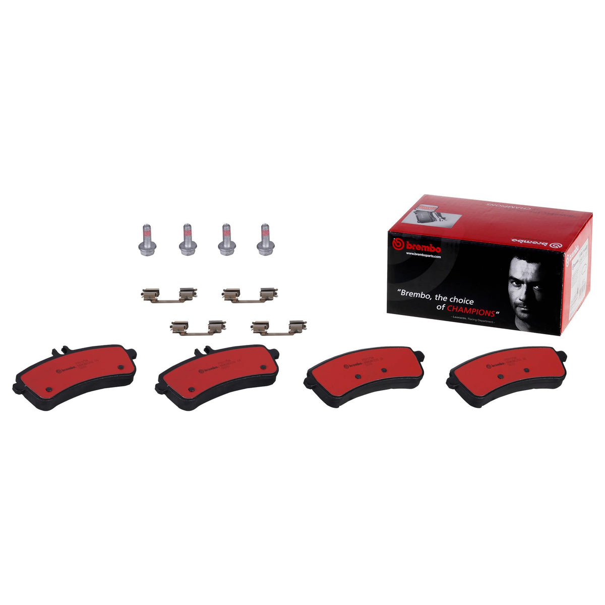 BREMBO P50125N Brembo P50125N Premium Ceramic Rear Disc Brake Pad Set MERCEDES-BENZ OE# 0074200220
