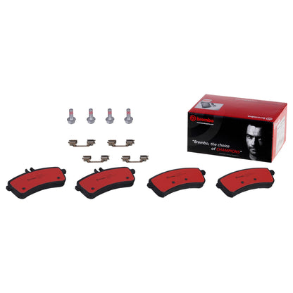 BREMBO P50125N Brembo P50125N Premium Ceramic Rear Disc Brake Pad Set MERCEDES-BENZ OE# 0074200220