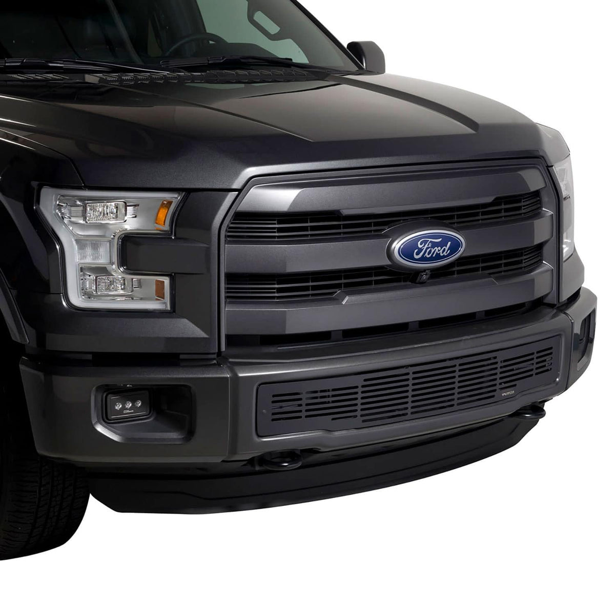 PUTCO 83161 Putco 83161 2018-2020 Ford F-150 - Hex Shield - Black Powdercoated