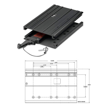 MINN KOTA 1854060 Minn Kota MKA-32 Quick Release Bracket for Trolling Motors
