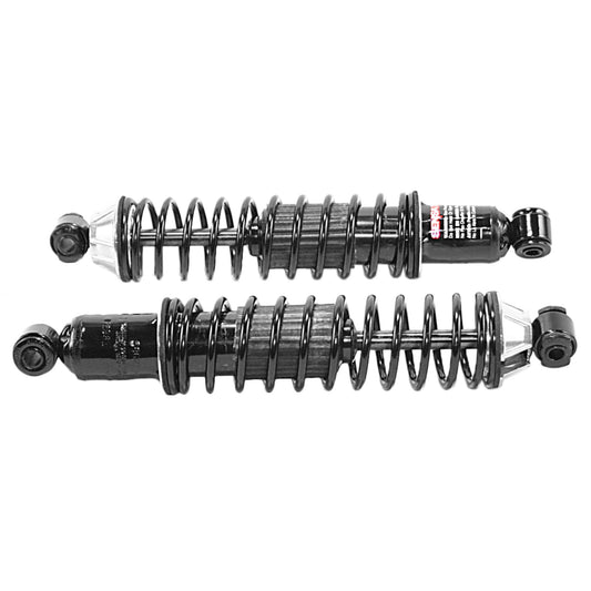 MONROE 58624 Monroe Load Adjusting 58624 Suspension Shock Absorber and Coil Spring Assembly Pack of 2 for Ford Windstar