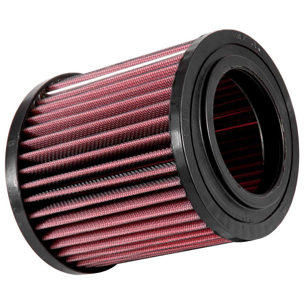 K&N FILTER E-0651 K&N High-Flow Original Lifetime Engine Air Filter: Increase Power & Acceleration, Washable, Premium, Replacement Air Filter: Compatible with 2014-2018 MASERATI (Ghibli, Levante, Quattroporte), E-0651