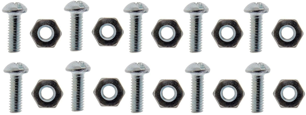 Dorman 784-702D Machine Screw with Nuts, No.8 32 X 1/2 in.