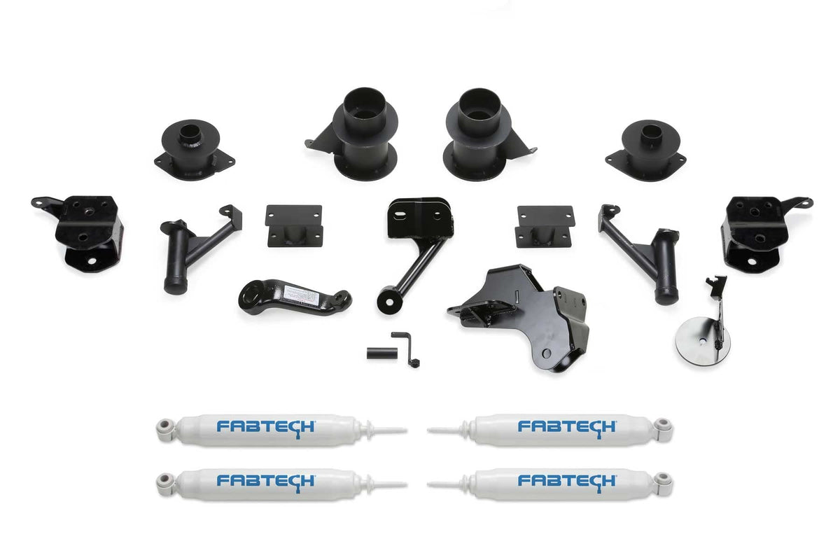 FABTECH K3173 Fabtech K3173 Basic Lift System w/Shocks 5 in. Lift w/Performance Basic Lift System w/Shocks