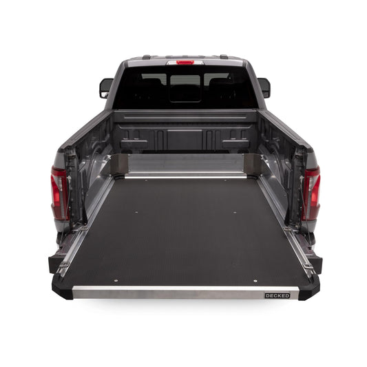 Decked DCG2200XL-6348 CargoGlide XL Truck Bed Slide – 2200 lb Capacity, 100% Extension – Heavy-Duty Pickup Cargo Slide for Easy Bed Access – Compatible with CargoGlide 2200XL / 100% / 48" W / 63" L for Fullsize - Short
