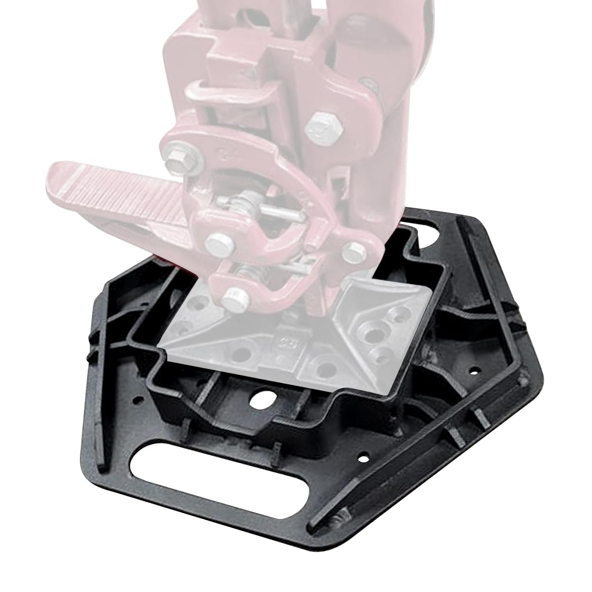 GO RHINO XG-RJ50040B Go Rhino El Gato EG1 Hydraulic Jack - Base – Aluminum, Black – XG-RJ50040B