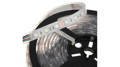T-H MARINE LED-PBDK20RGB-DP T-H Marine Pontoon Boat Flexible Ribbon RGB LED Strip Light Kit - Waterproof Under Deck Lighting, Remote Control, Easy Installation, Durable Silicone Gel, 20 ft, Multi-Color Options