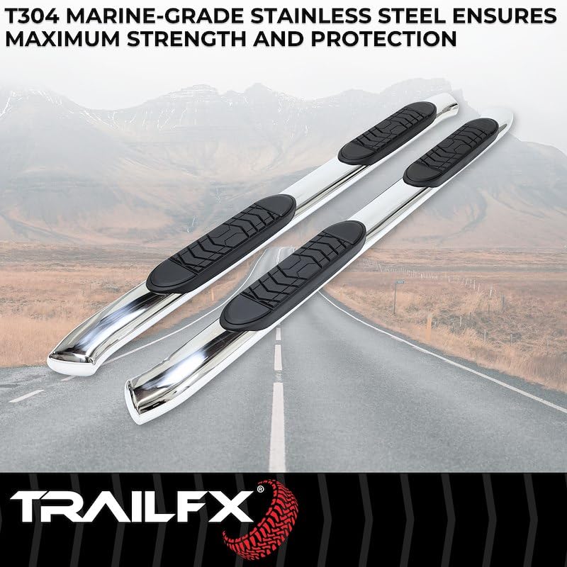 TRAILFX A7063S Trailfx Trail FX A7063S 5" Oval Bent END BAR PSS