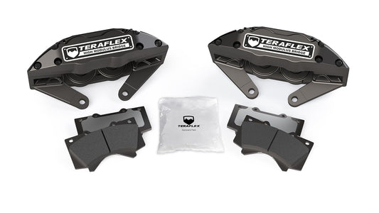 TERAFLEX 4403402 TeraFlex 4403402 Delta High Modulus Rear Brake Caliper And Pads Kit