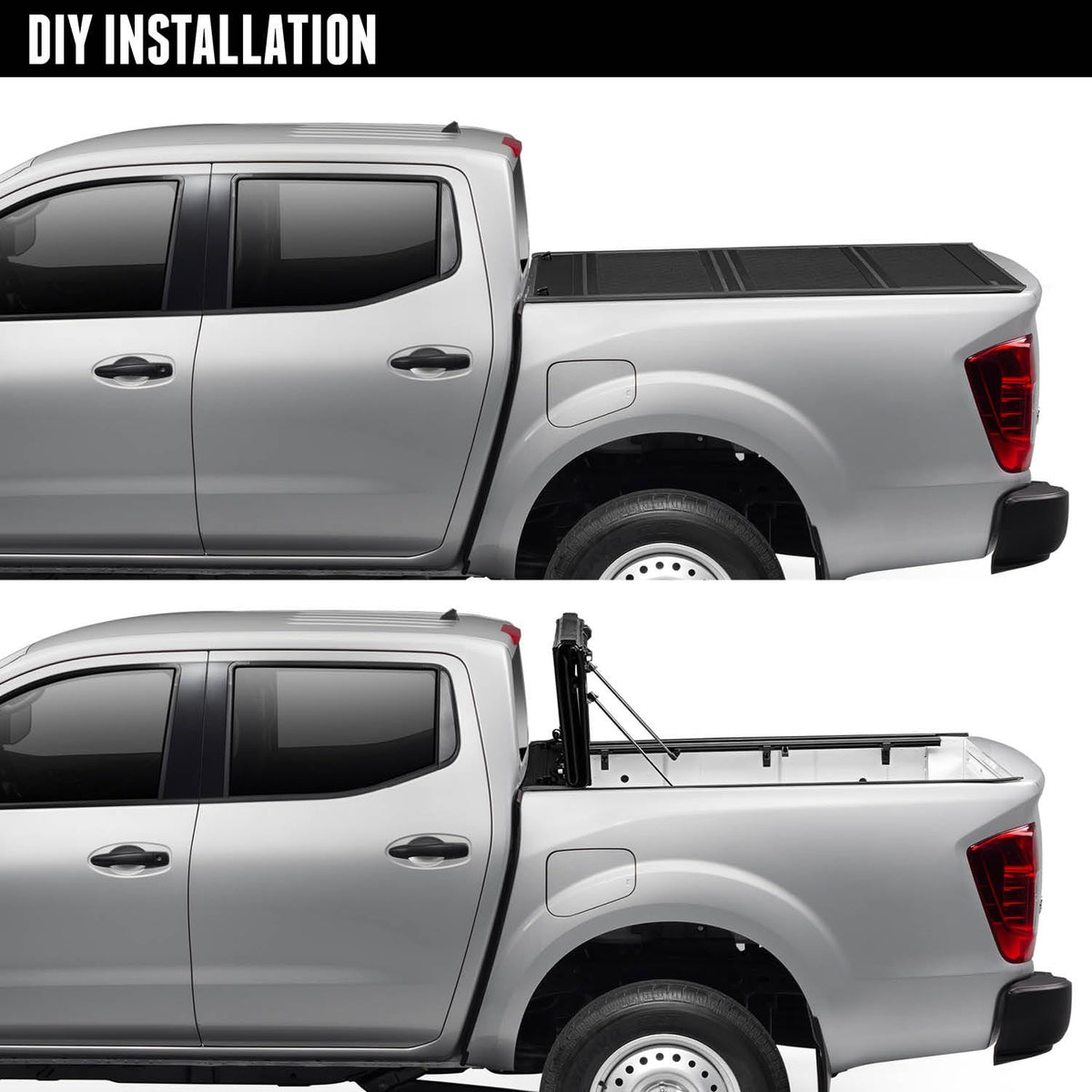 UNDERCOVER FX31006 RealTruck Undercover Flex Hard Folding Truck Bed Tonneau Cover | FX31006 | Fits 2009-2024 Classic Dodge Ram 1500 5' 7" Bed (67.4")