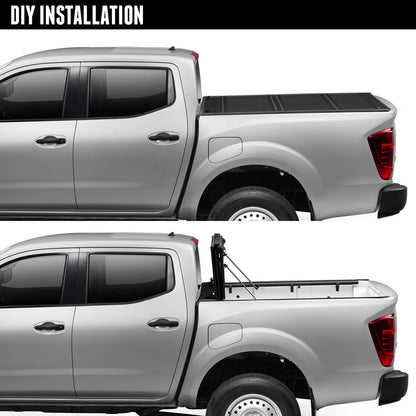 UNDERCOVER FX11013 RealTruck UnderCover Flex Hard Folding Truck Bed Tonneau Cover | FX11013 | Fits 1999 - 2006, 2007 Classic Chevy/GMC Silverado/Sierra 1500, 1999-04 2500HD 6' 6" Bed (78")