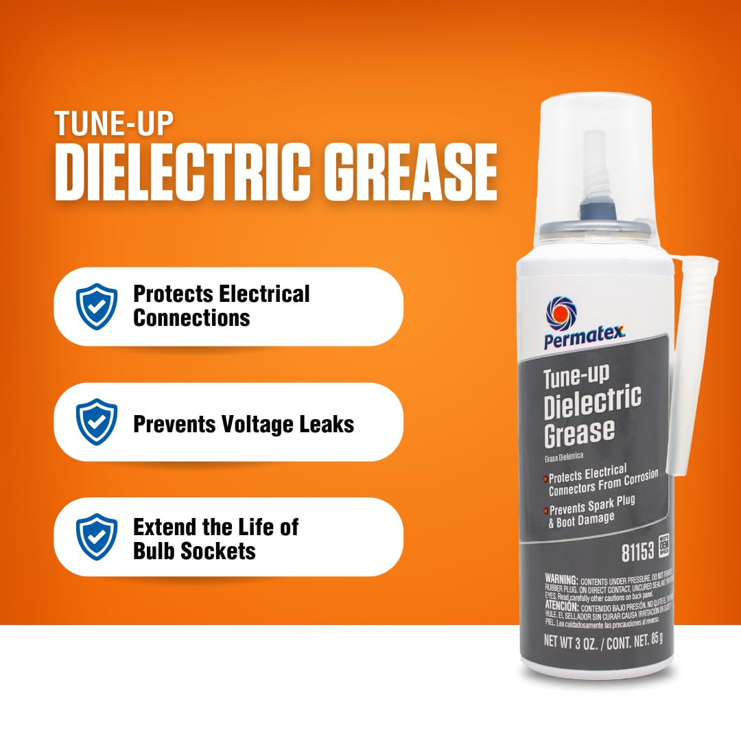 PERMATEX 81153 Permatex 81153 Dielectric Tune-Up Grease, 3 oz. PowerCan