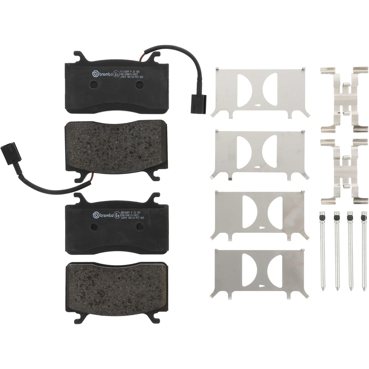 Brembo P23185 Low-Met Front Disc Brake Pad Set ALFA ROMEO OE#