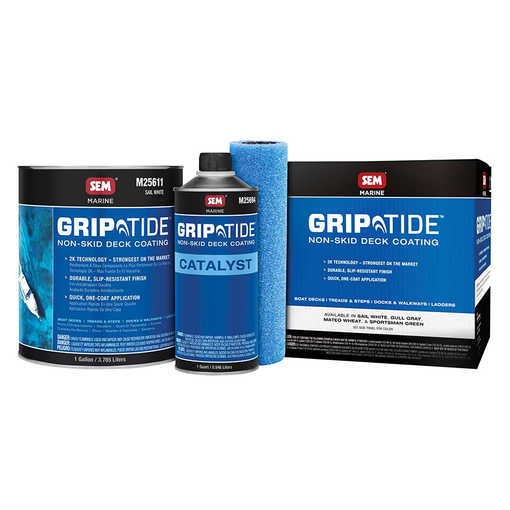 SEM PRODUCTS M25610 Sem Products M25610 GRIPTIDE NON-SKID DECK COATING - S