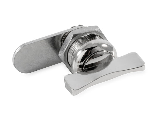 CAMCO 44333 Camco 44333 Steel RV Easy Turn Thumb Operated Style Offset Cam Lock for Recreational Vehicle Installation, Fits up to 5/8 Inches Thick