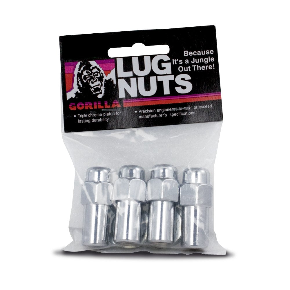 GORILLA 74187B Gorilla Automotive 74187B Extended Mag Lug Nuts (1/2" Thread Size)