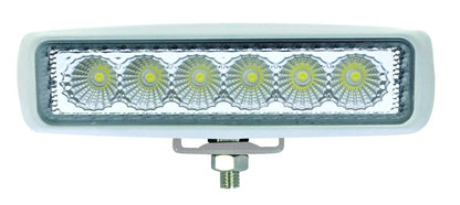 Hella 357203051 ValueFit White Mini Light Bar (6 LED Flood beam