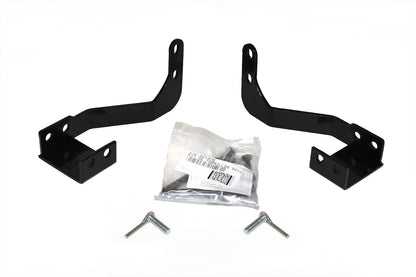 GO RHINO 55165 Go Rhino Mounting Bracket Kit for RC2 Bull Bar – Mild Steel, Textured Black – 55165 – Fits 2007-2013 Chevrolet Avalanche/Silverado 1500 & GMC Sierra 1500; 2007-2014 Chevrolet Suburban 1500/Tahoe