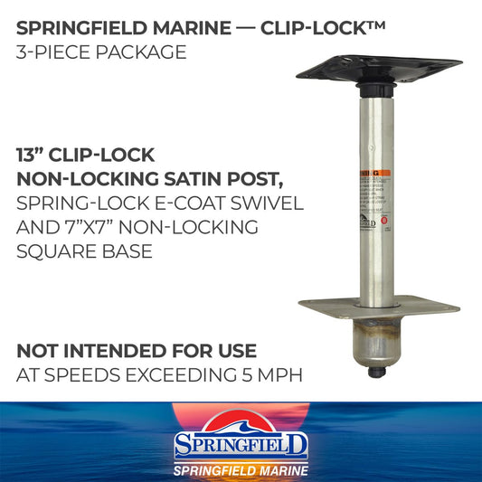 SPRINGFIELD 1644513-S Springfield 1644513-S Non-Locking Three-Piece Clip-Lock Package - 13"