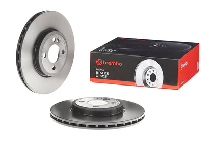BREMBO 09A04731C02 Brembo 09.A047.31 UV Coated Pillar Vented Front Brake Rotor MINI OE# 34116858652