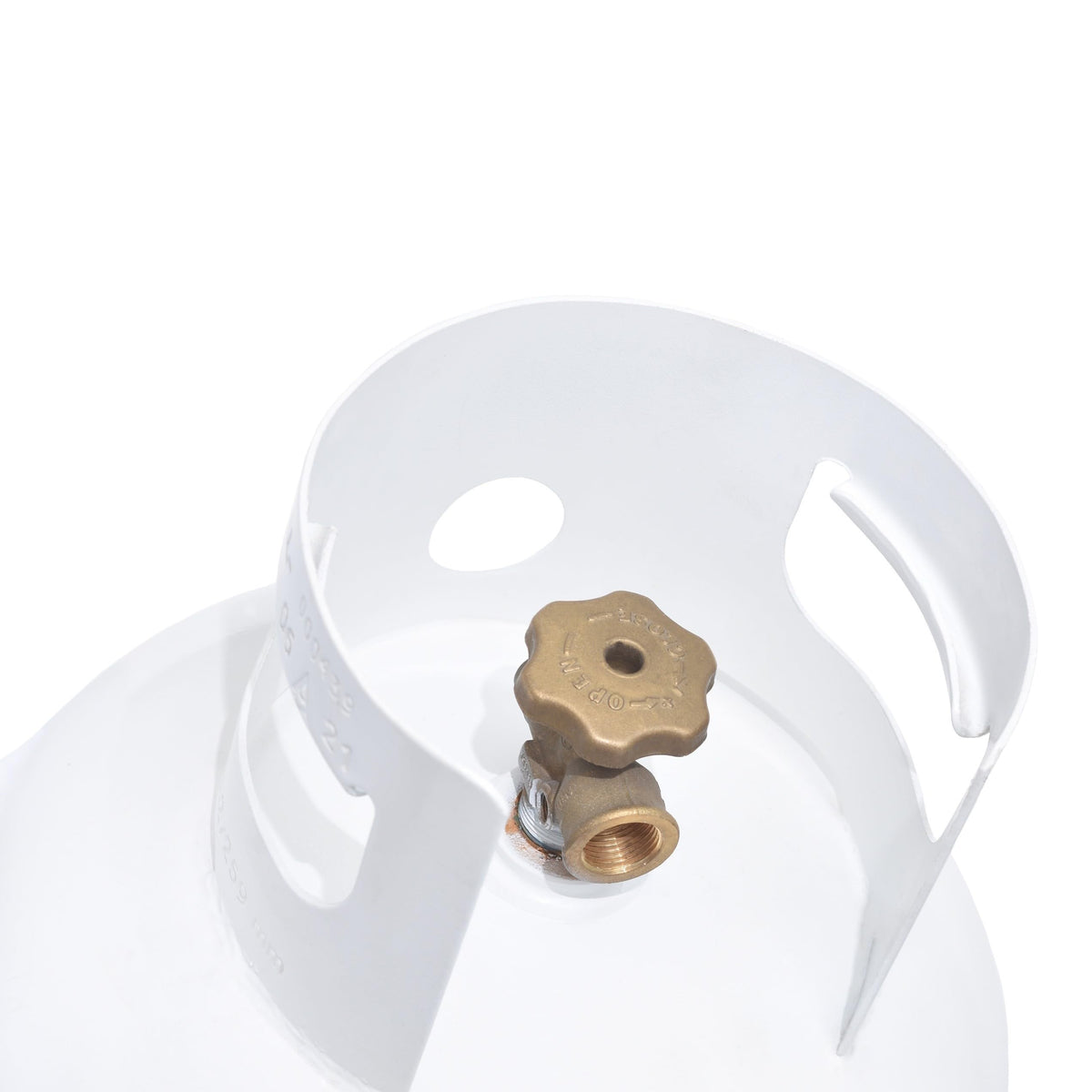 FLAME KING YSN60LB Flame King 60LB POL Steel Propane Tank Refillable Cylinder for RV, Lunch Truck