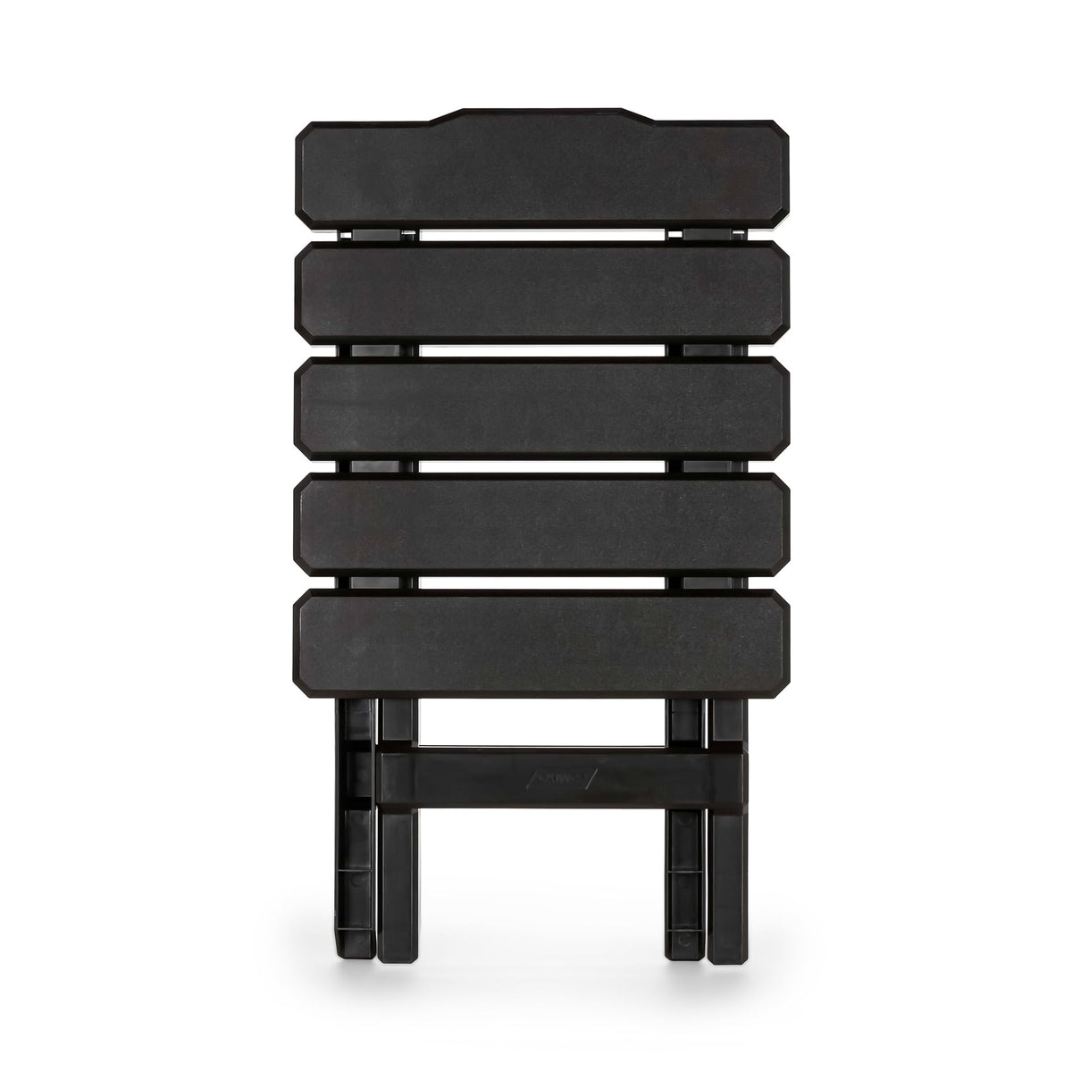 CAMCO 51882 Camco Adirondack Quick-Folding Plastic Outdoor Side Table, Mocha, 51882