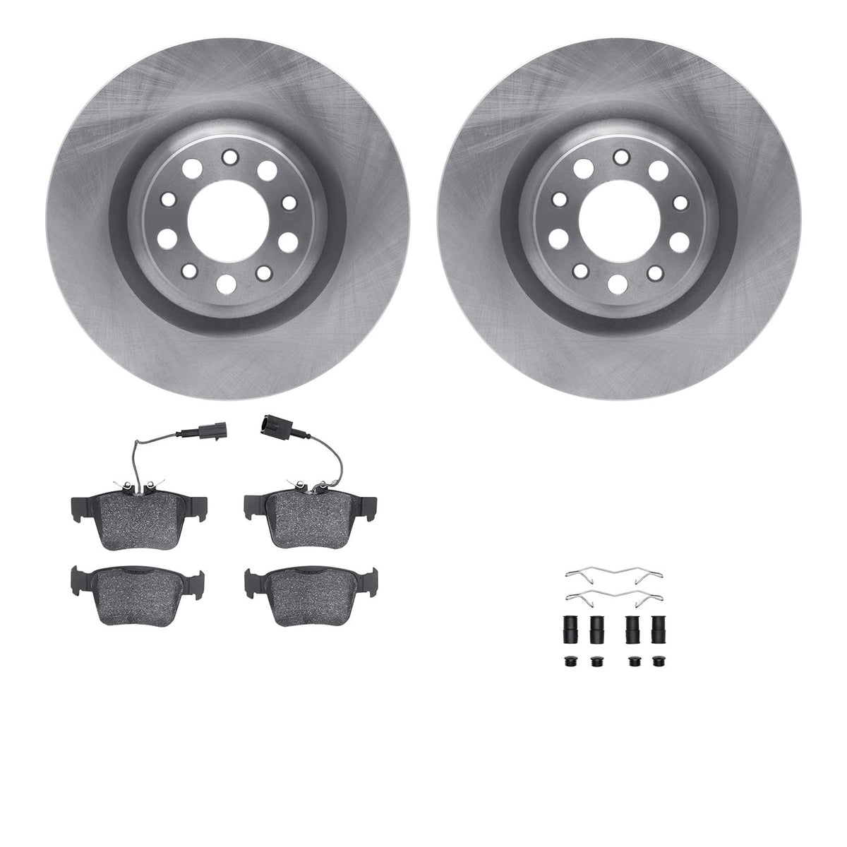 Dynamic Friction 6612-16027 Rear Brake Kit