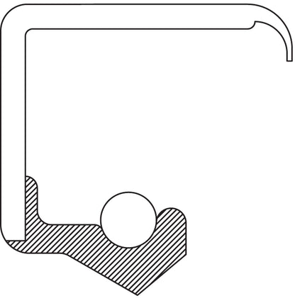 NATIONAL 3173 National Bearing 3173 Transfer Case Input Shaft Seal