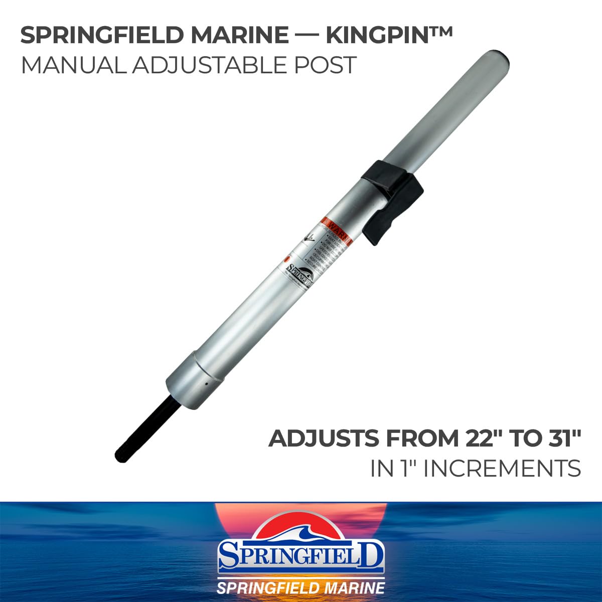 SPRINGFIELD 1630801-A Springfield 1630801-A KINGPIN THREADED ADJ STAND-UP