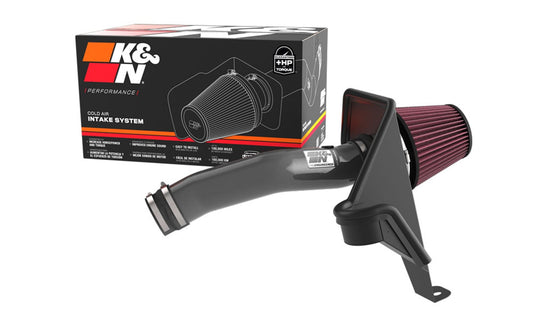K&N FILTER 77-1587KC K&N Cold Air Intake System: High-Flow Air Filter, Increase Performance & Towing: Compatible with 2021-2025 Jeep: Grand Cherokee, 77-1587KC