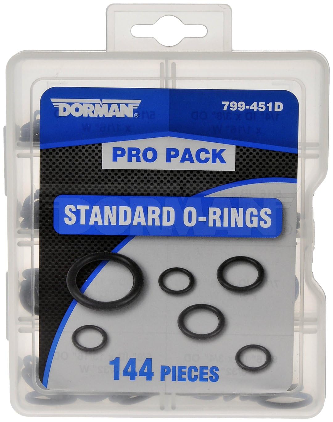 Dorman 799-451D Pro Pack Standard O-Rings, 144 Pieces