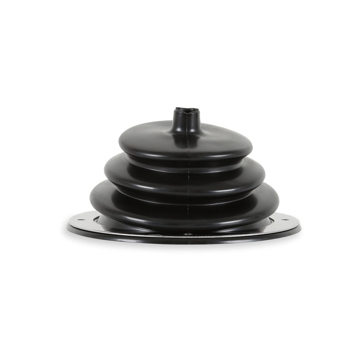 MR GASKET 1651 Mr. Gasket Small Round Shifter Boot, Black